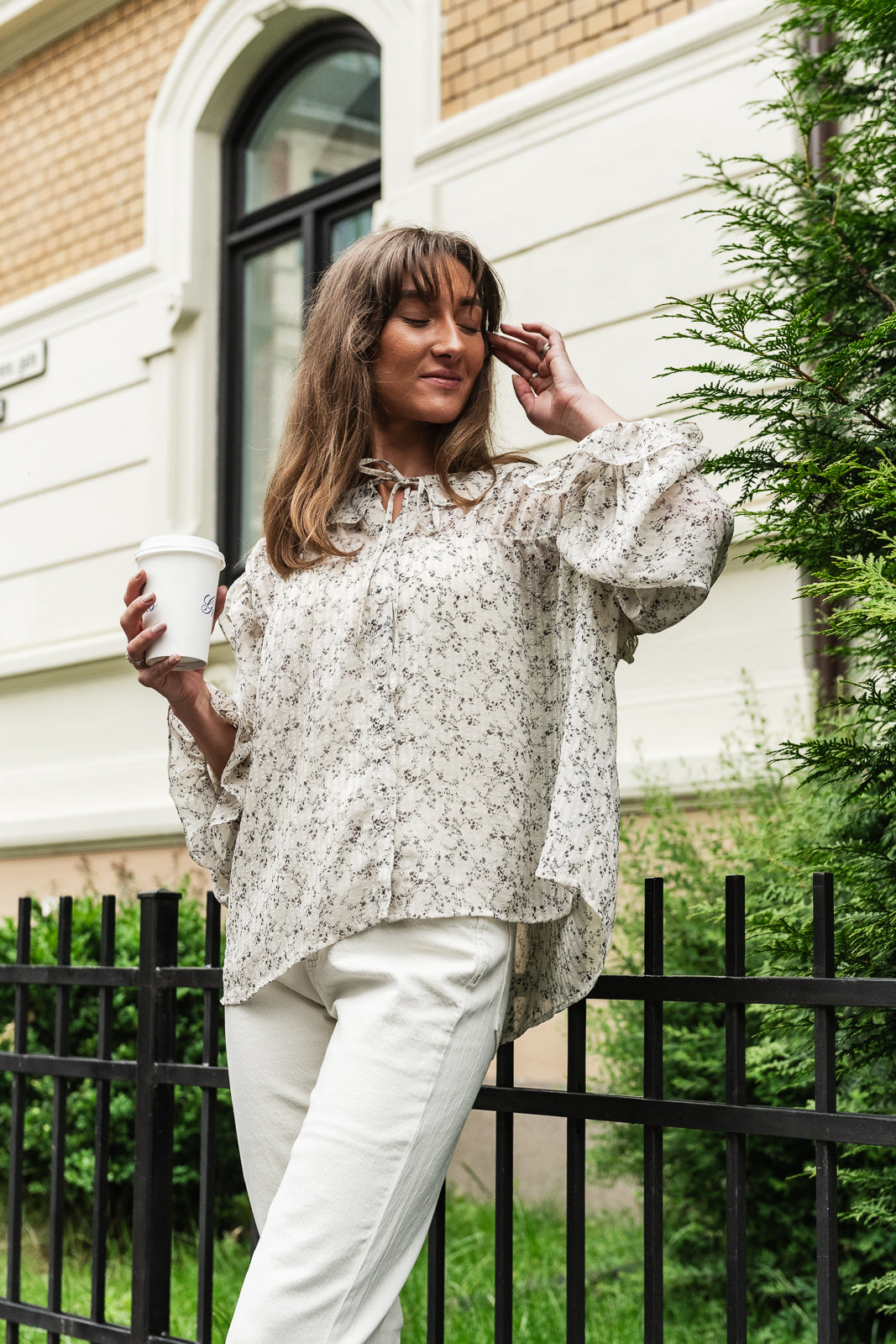VMPETRA Shirt - Oatmeal
